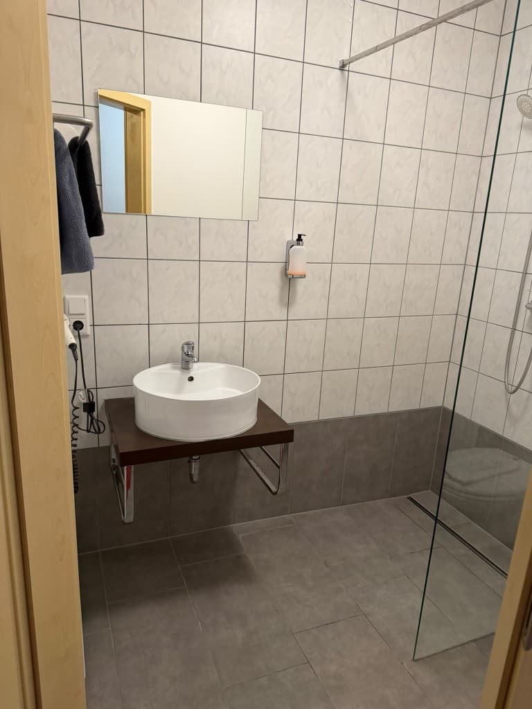 Bad im Einzelzimmer